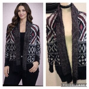 Oliver fuzzy cardigan